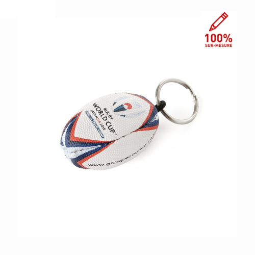 porte-clés ballon rugby