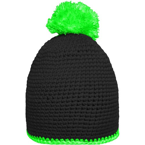 Bonnet_crochet_noir_neon-vert_Devant_MB7964_CYBER25.jpg