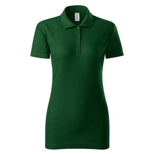 Polo_classique_Femme_vert_bouteille_Devant_MFP22_CYBER25.jpg