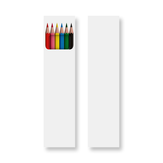 Set de 6 crayons de couleurs