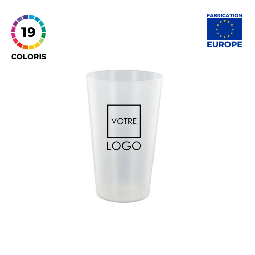 Gobelet Plastique Réutilisable - 30 cl