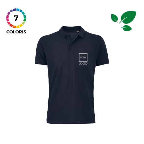 Polo Homme - Coton bio 170 g/m²