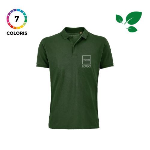 Polo Homme - Coton bio 170 g/m²