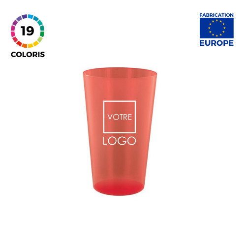 Gobelet Plastique Réutilisable - 30 cl