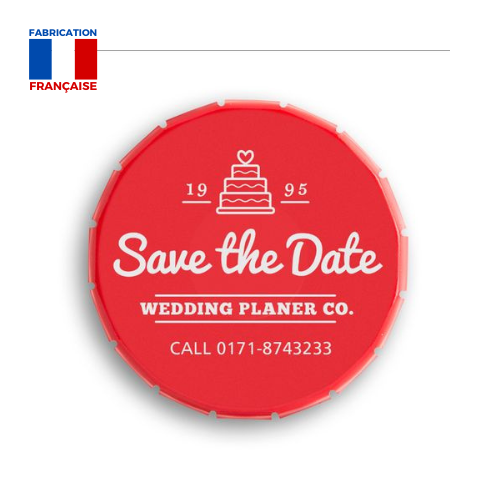 Boite de bonbons clic/clac 45mm - Made In France