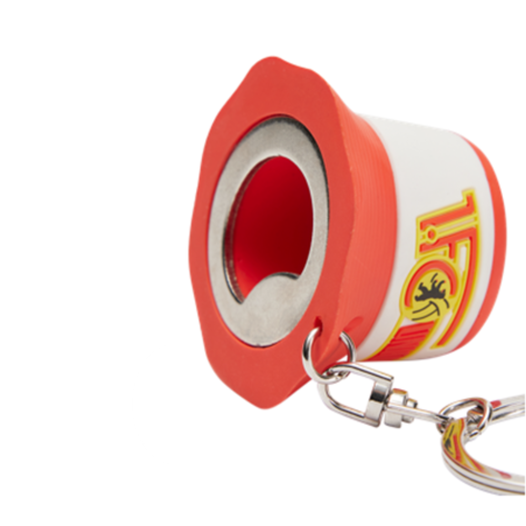 Porte-clés décapsuleur PVC 3D