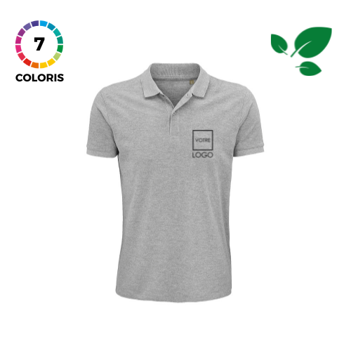 Polo Homme - Coton bio 170 g/m²
