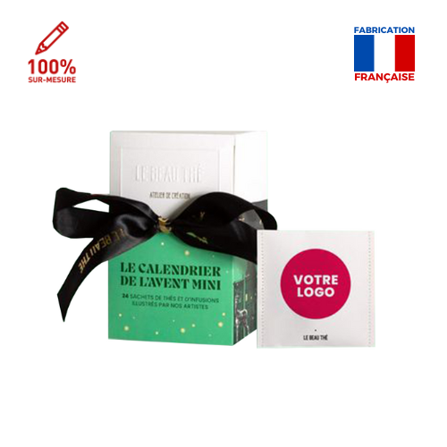 Mini calendrier de l'avent de thé - Made In France