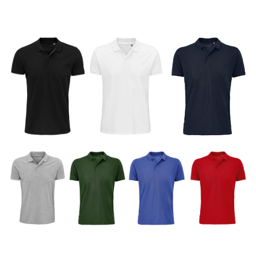 Polo Homme - Coton bio 170 g/m²