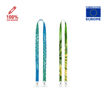 Tour de cou sublimation en RPET - 2 attaches