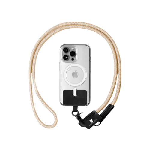 SANGLE DE TÉLÉPHONE BEIGE