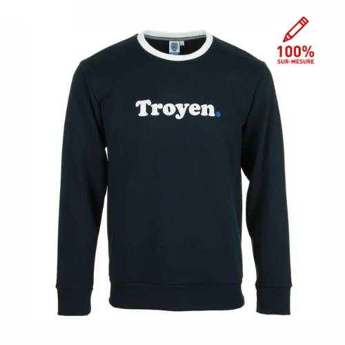 SWEAT COL ROND BOUCLETTES