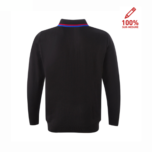 PULL COL ROND JACQUARD