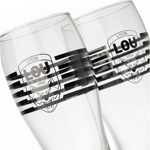 SET 2 VERRES A BIERE