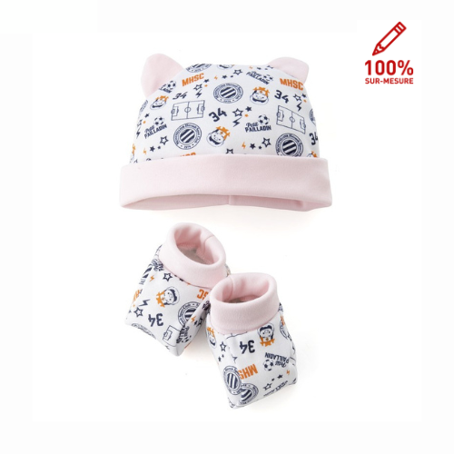 Kit naissance (chaussons & bonnet)