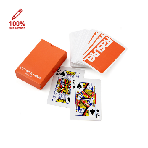 Jeu de 52 Cartes - 100% Personnalisable