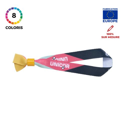 Bracelet plastique estival - Made in Europe