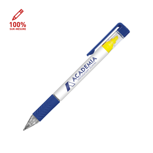 Stylo surligneur avec grip