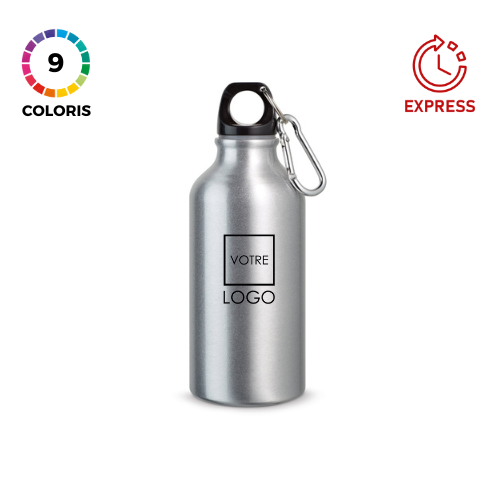 Gourde avec Mousqueton - 400 ml