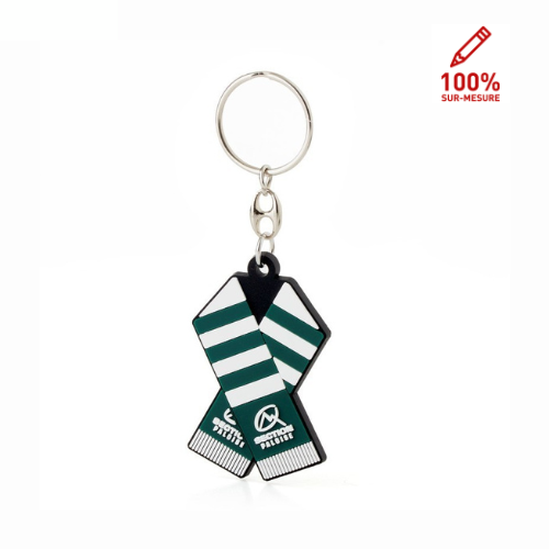 Porte-clés PVC écharpe