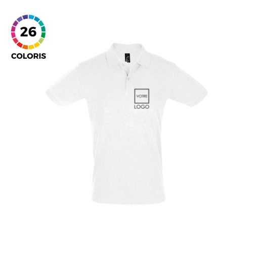 Polo Homme - Coton 180 g/m²