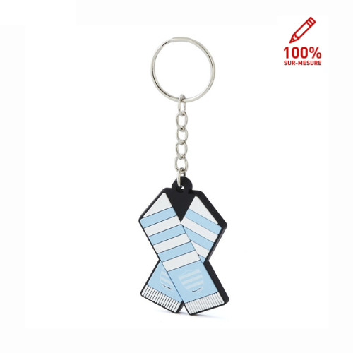 Porte-clés PVC écharpe