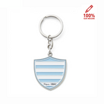 Porte-clés métal blason