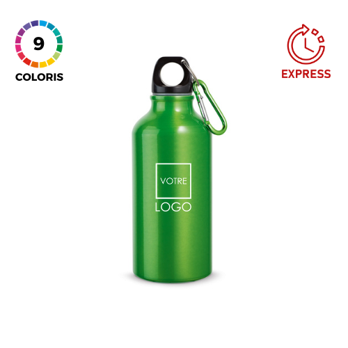 Gourde avec Mousqueton - 400 ml