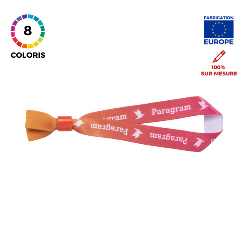 Bracelet plastique estival - Made in Europe