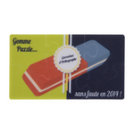 Gomme forme Puzzle - Made In France