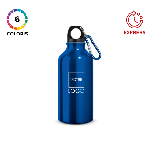 Gourde avec Mousqueton - 400 ml