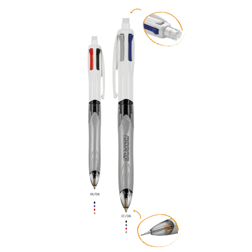 Bic 4 couleurs - 3+1 HB - 100% Recyclable