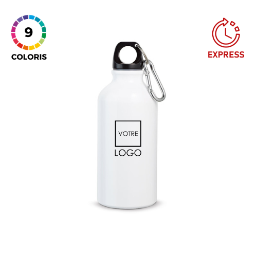 Gourde avec Mousqueton - 400 ml