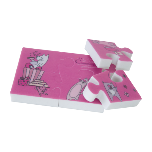 Gomme forme Puzzle - Made In France