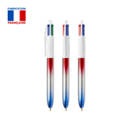 Stylo 4 couleurs drapeaux - Made in France