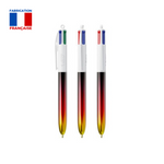 Stylo 4 couleurs drapeaux - Made in France