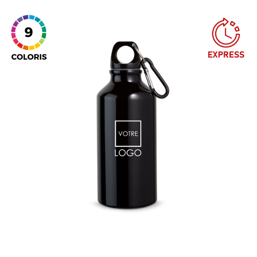 Gourde avec Mousqueton - 400 ml