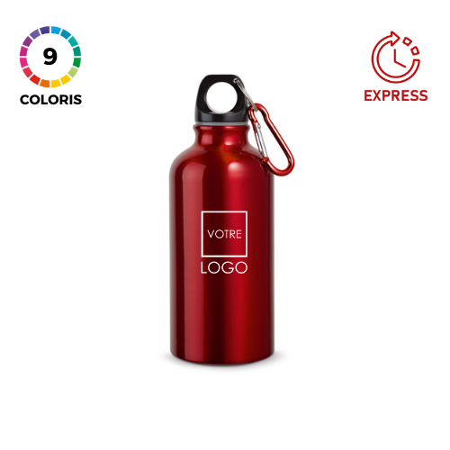 Gourde avec Mousqueton - 400 ml