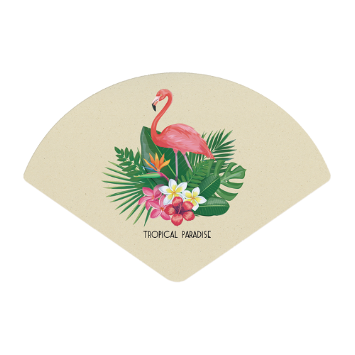 Eventail en canne à sucre - Made In France