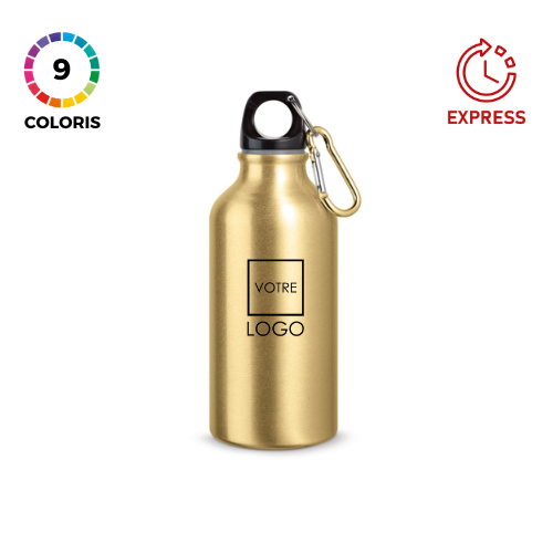 Gourde avec Mousqueton - 400 ml