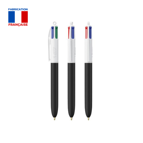 Stylo 4 couleurs soft - Made in France