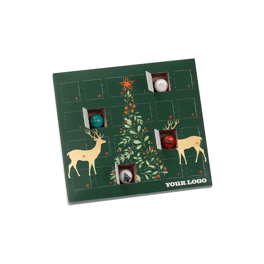 M&M'S Calendrier de l’avent personnalisés 22g