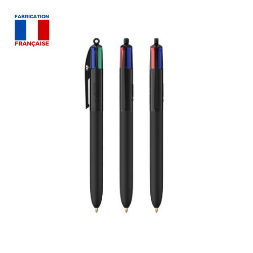 Stylo 4 couleurs soft - Made in France