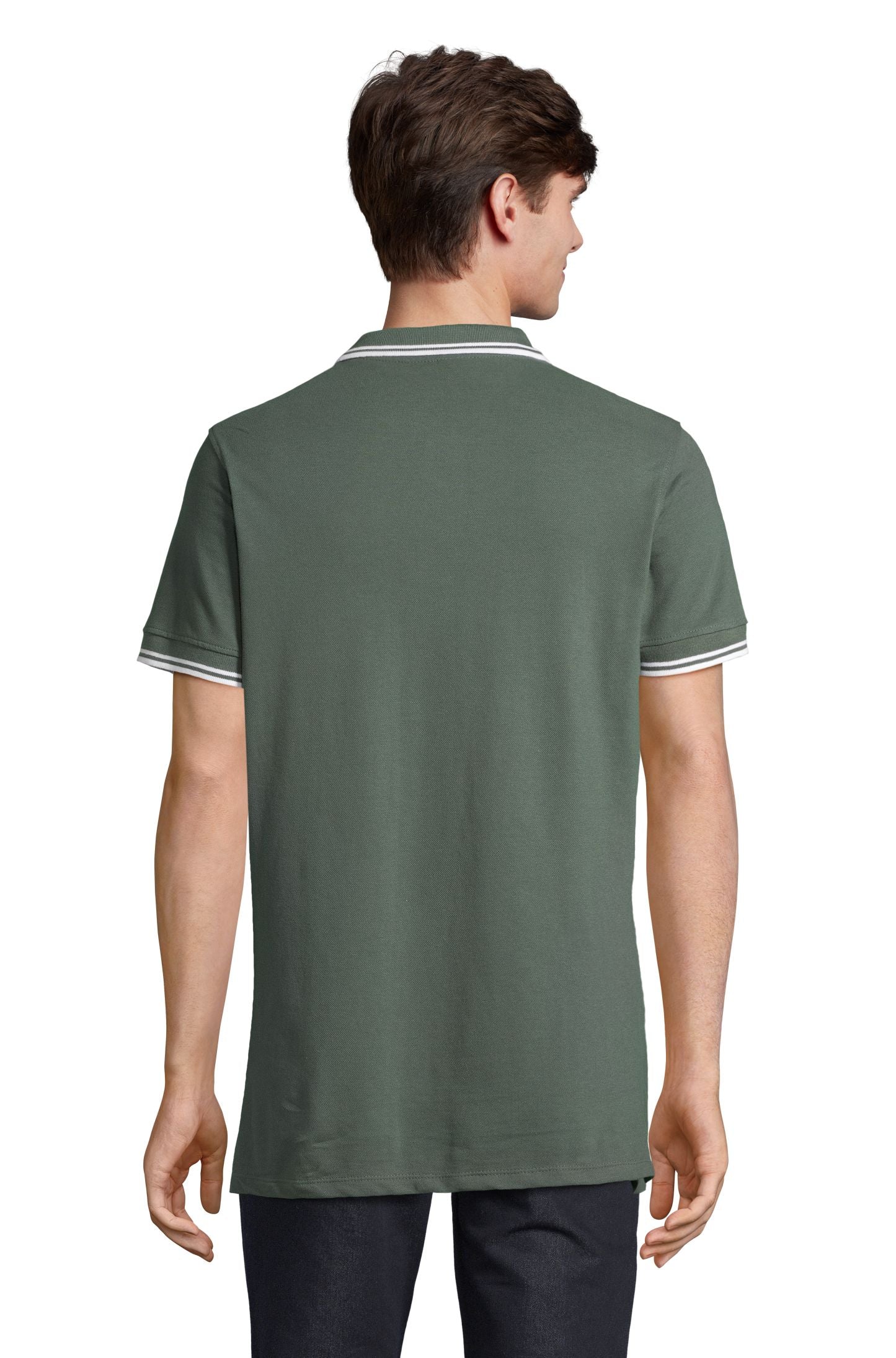 Vert forêt / Blanc