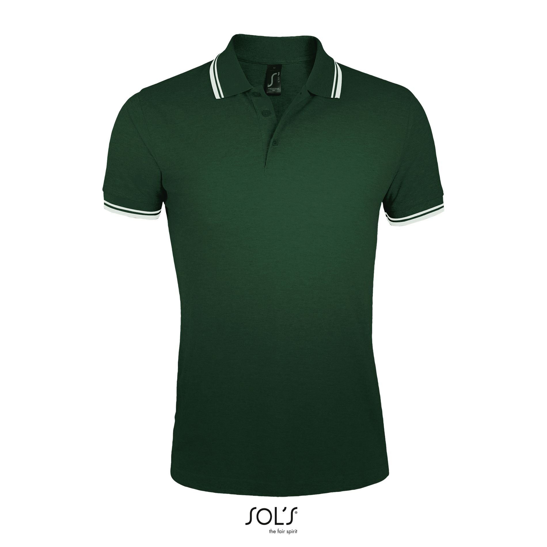 Vert forêt / Blanc