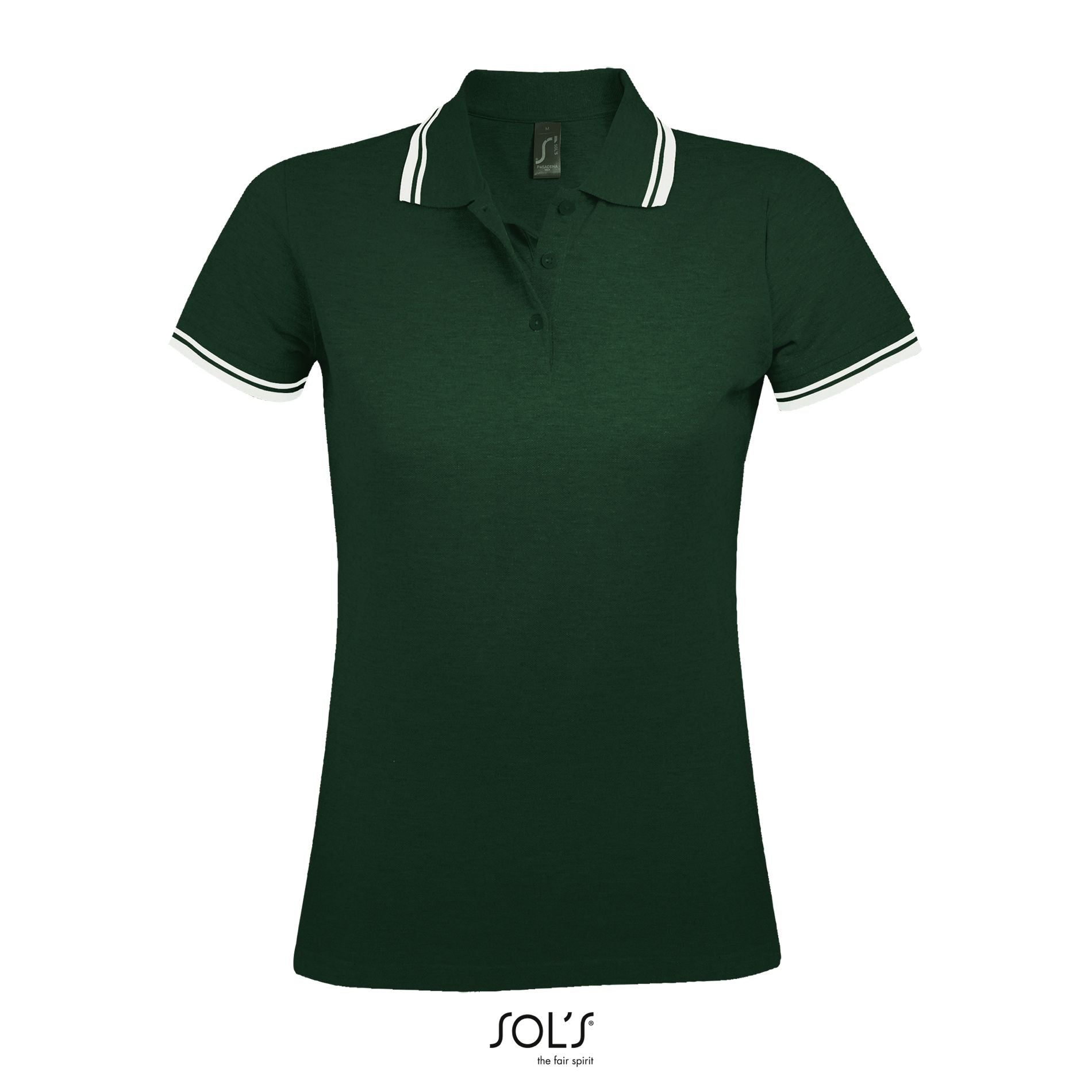 Vert forêt / Blanc