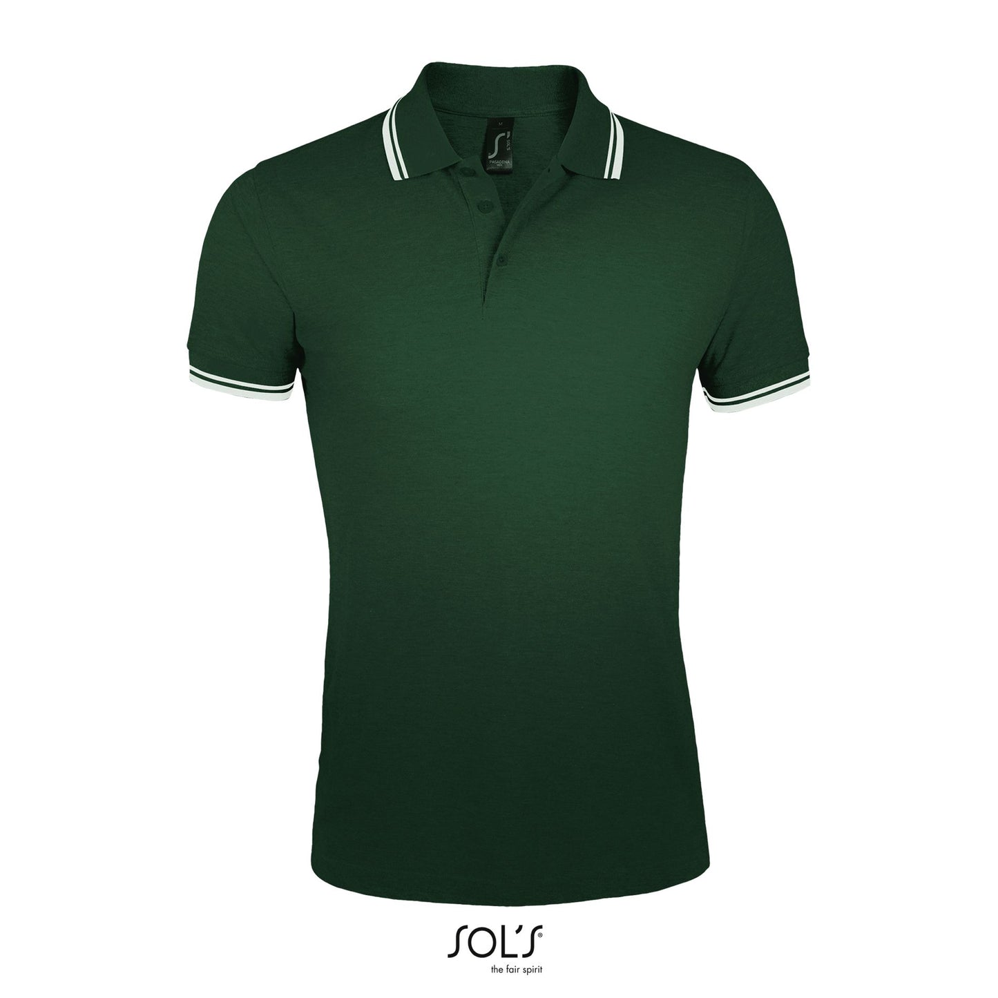 Vert forêt / Blanc