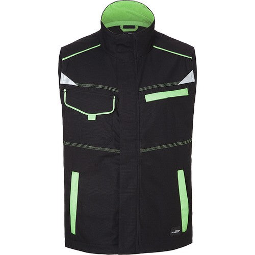 Bodywarmer_workwear_noir_vert_citron_Devant_JN850_CYBER25.jpg