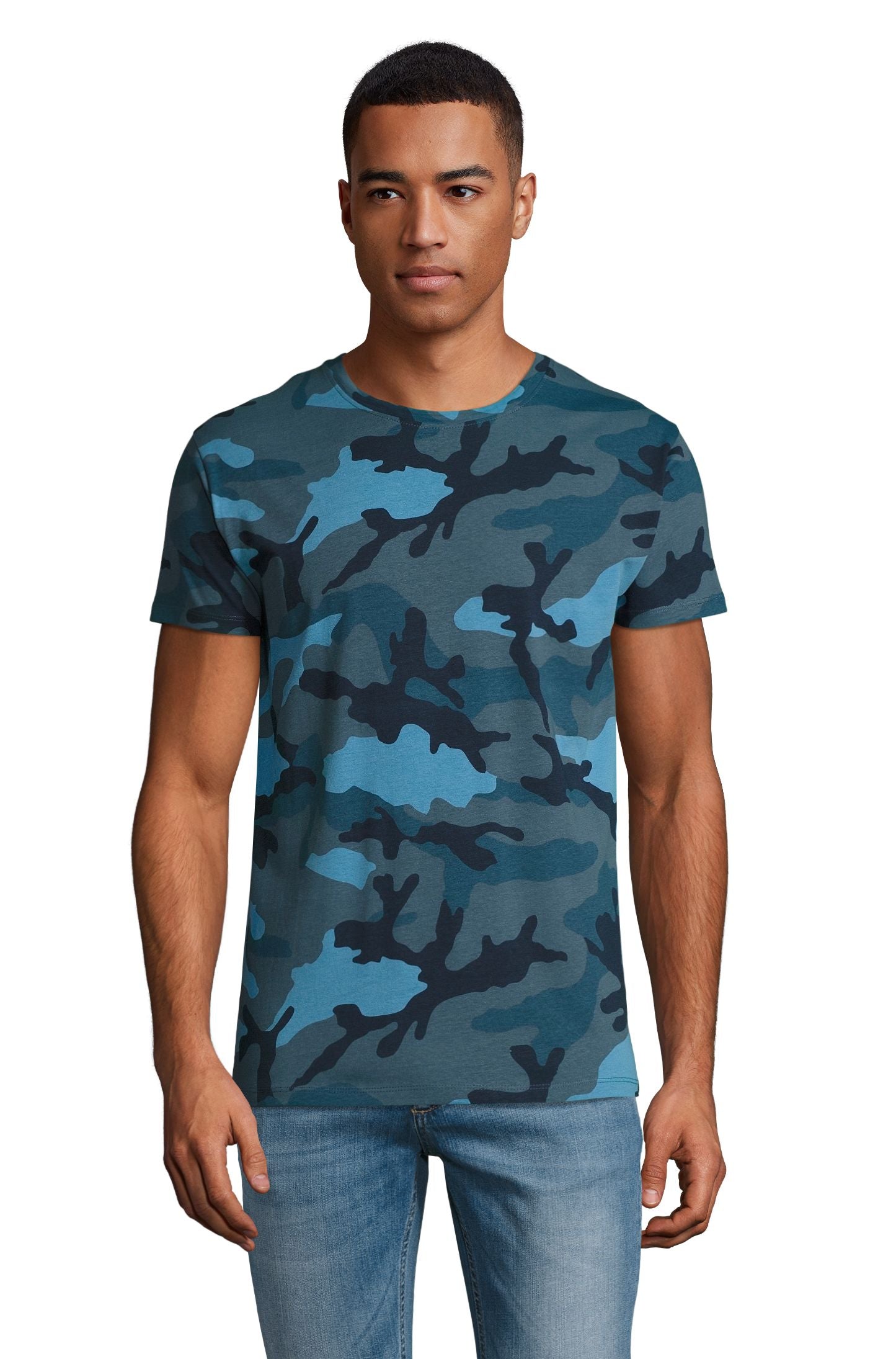 Camo bleu
