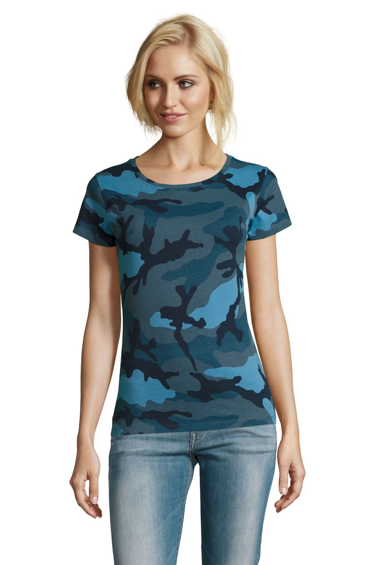 Camo bleu